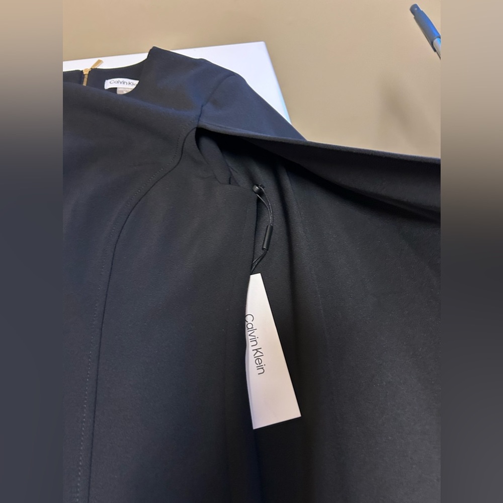 Calvin Klein Black Evening Dress Tagged Size 10